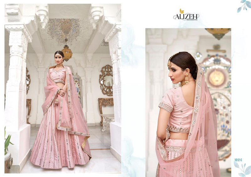 Alizeh Mirror Maze Colour Edition Silk With Fusing Lehenga