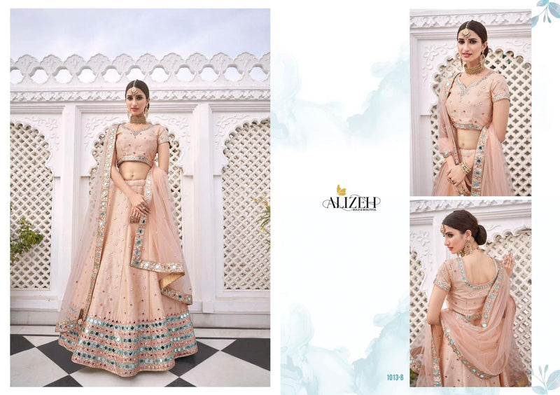 Alizeh Mirror Maze Colour Edition Silk With Fusing Lehenga