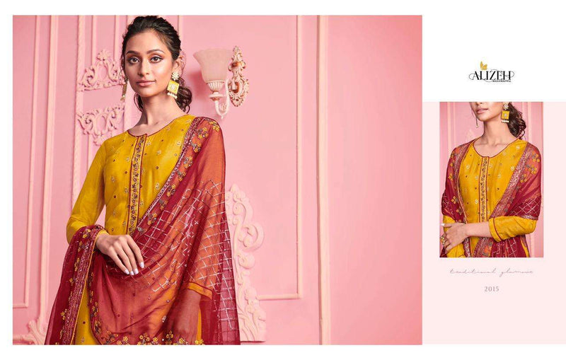 Alizeh Suit Presents By Murad Vol 3 Georgette With Embroidery Work Wedding Wear Salwar Suits