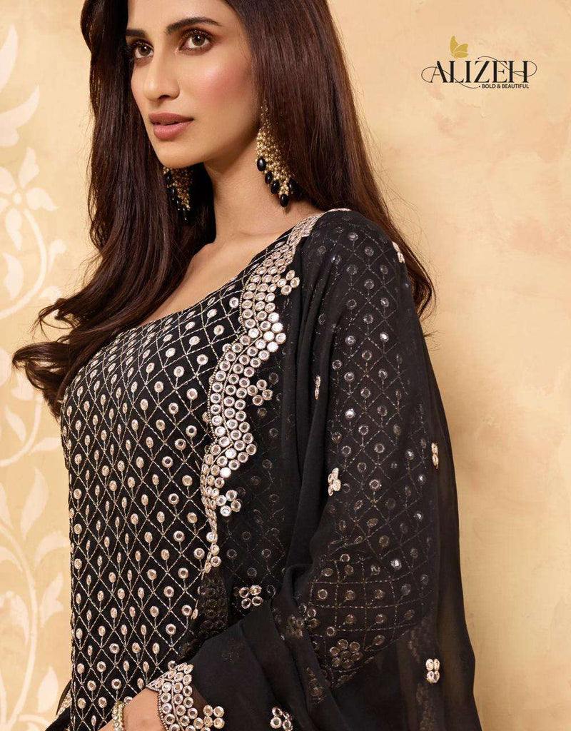 Alizeh Zaida Vol 5 Georgette Designer Partywear Stylish Salwar Suit