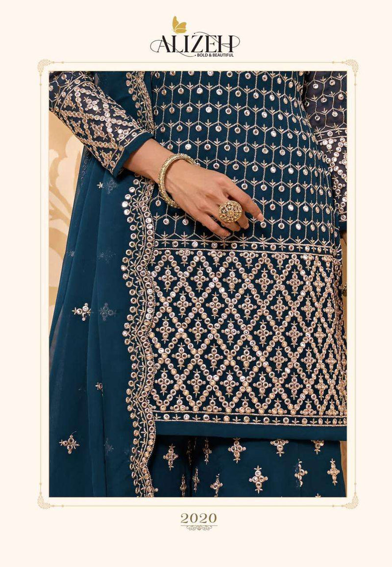 Alizeh Zaida Vol 5 Georgette Designer Partywear Stylish Salwar Suit
