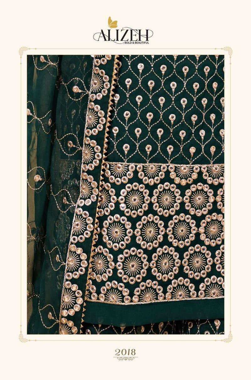 Alizeh Zaida Vol 5 Georgette Designer Partywear Stylish Salwar Suit