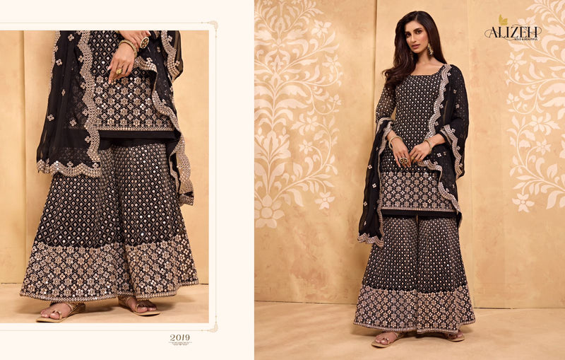 Alizeh Zaida Vol 5 Pure Georgette Heavy Embroidered Work Salwar Kameez