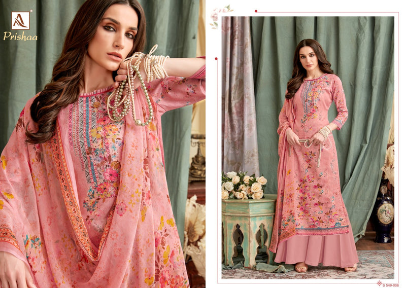Alok Suit Launch By Prishaa Jam Cotton Print With Swarovski Diamond Work Pakistani Salwar Suit