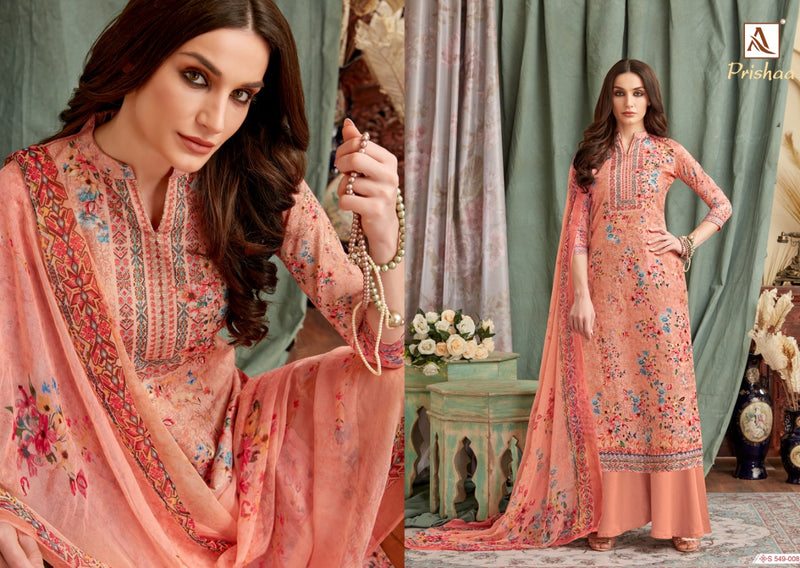 Alok Suit Launch By Prishaa Jam Cotton Print With Swarovski Diamond Work Pakistani Salwar Suit