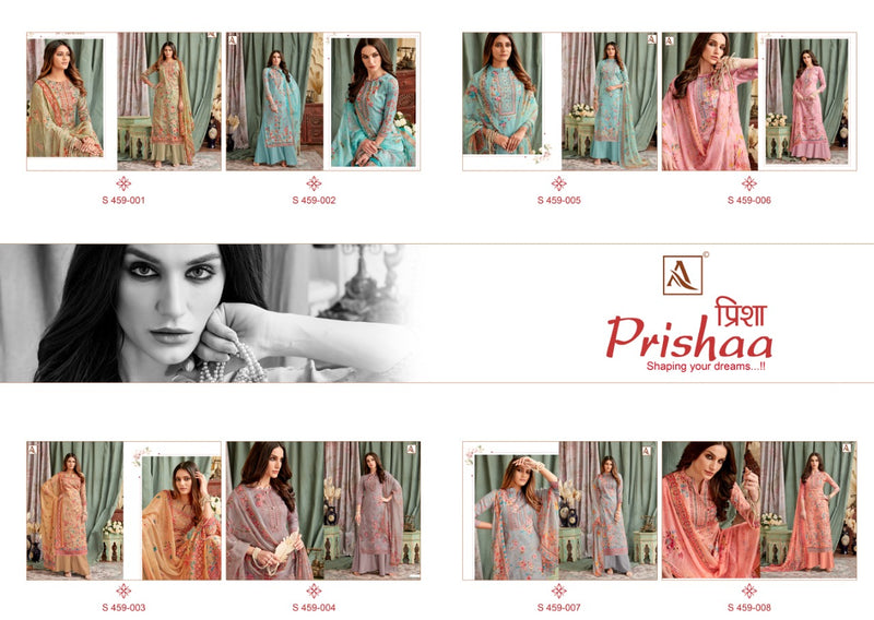 Alok Suit Launch By Prishaa Jam Cotton Print With Swarovski Diamond Work Pakistani Salwar Suit