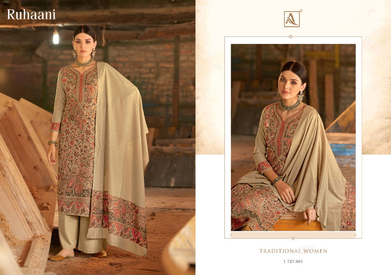 Alok Suit Ruhaani Pashmina Designer Weaving Jacquard  Suit