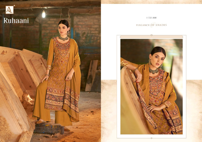 Alok Suit Ruhaani Pashmina Designer Weaving Jacquard  Suit