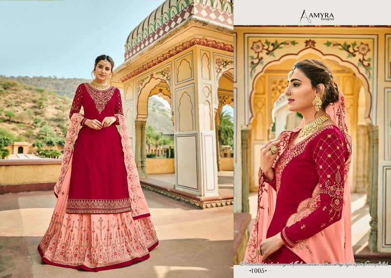 Amyra Designer Panghat Vol 10 Blooming Georgette With Heavy Diamond Work