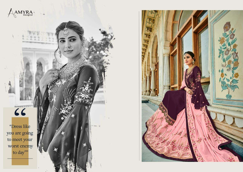 Amyra Designer Panghat Vol 10 Blooming Georgette With Heavy Diamond Work