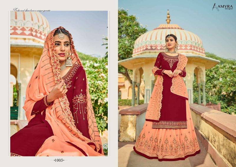 Amyra Designer Panghat Vol 10 Blooming Georgette With Heavy Diamond Work