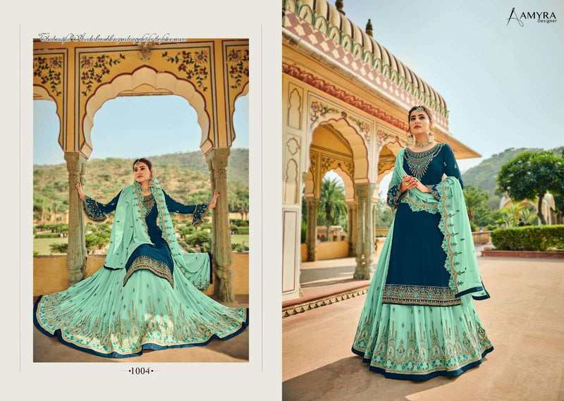 Amyra Designer Panghat Vol 10 Blooming Georgette With Heavy Diamond Work