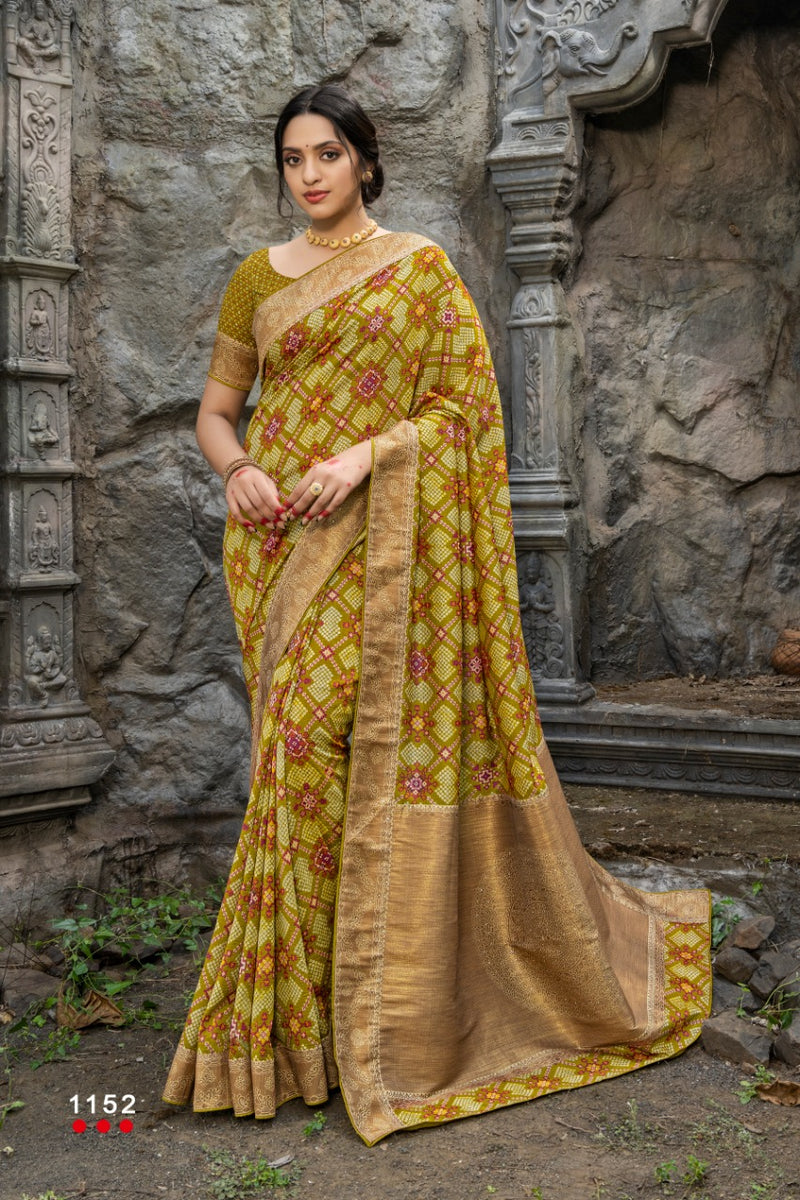Angarika Presents By Bubble Silk Gadwal Designer Fancy Traditional Wear Exclusive Casual Wear Sarees