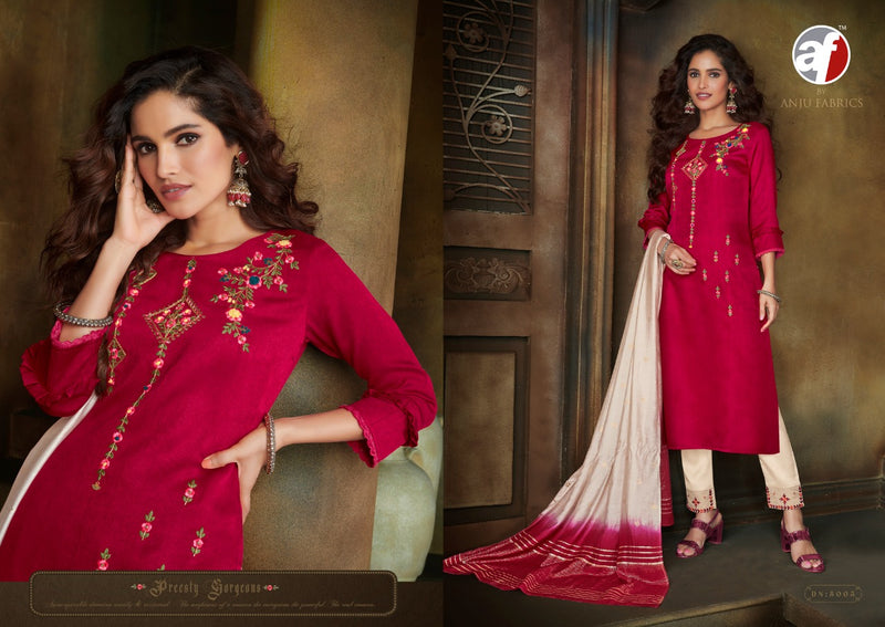 Anju Fabrics Mohabbatein Silk Fancy Designer Kurti