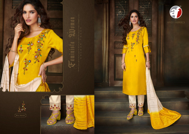 Anju Fabrics Mohabbatein Silk Fancy Designer Kurti