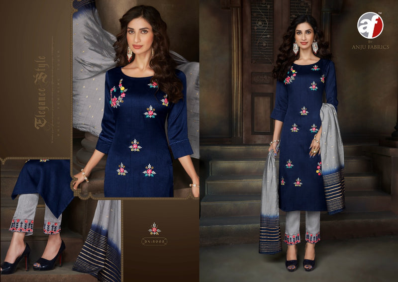 Anju Fabrics Mohabbatein Silk Fancy Designer Kurti