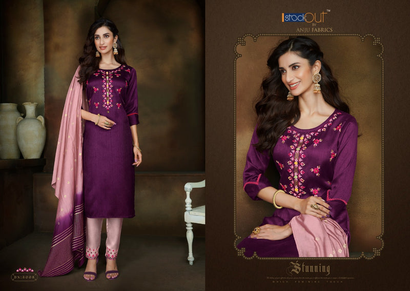 Anju Fabrics Mohabbatein Silk Fancy Designer Kurti