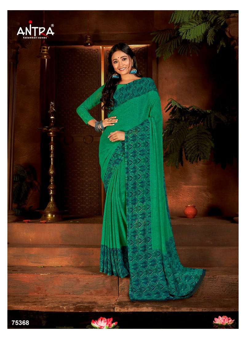 Antra Ishani Vol 19 Chiffon silk Daily Wear Saree