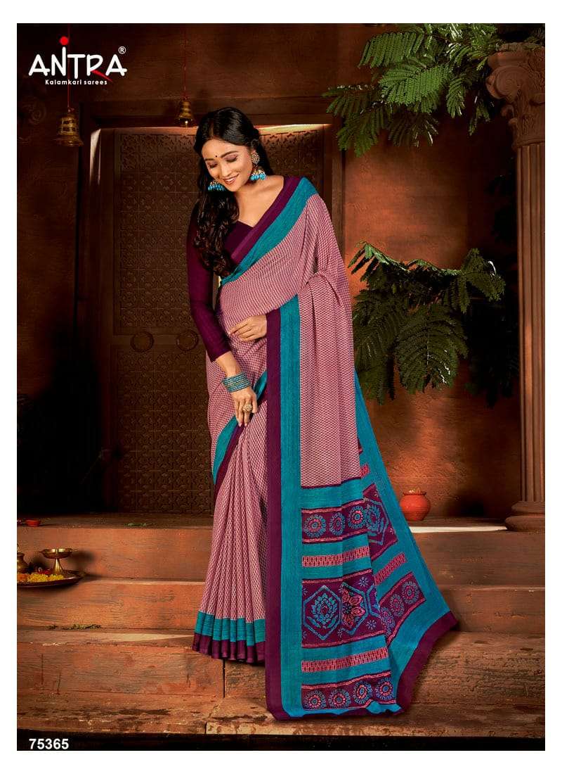 Antra Ishani Vol 19 Chiffon silk Daily Wear Saree
