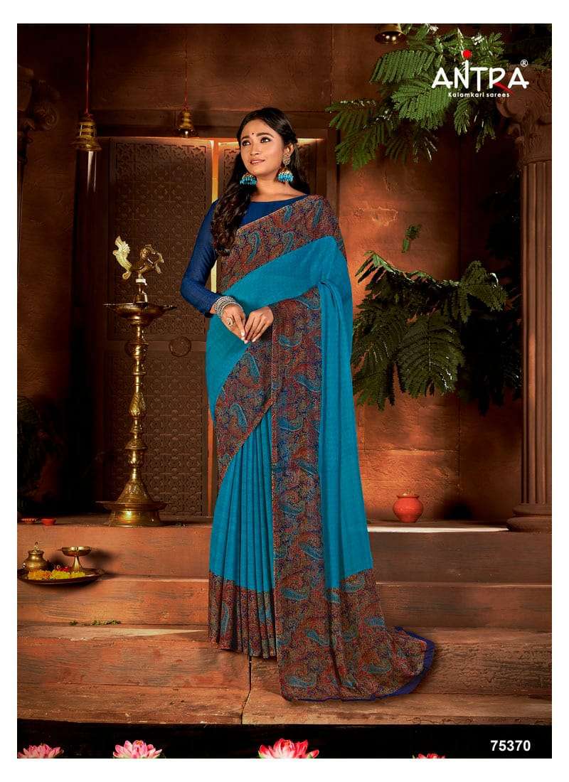 Antra Ishani Vol 19 Chiffon silk Daily Wear Saree