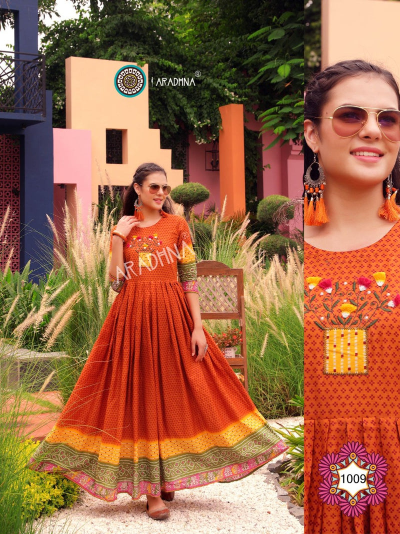 Aradhna Fashion Vol 1 Cotton With  Fancy Designer Kurti