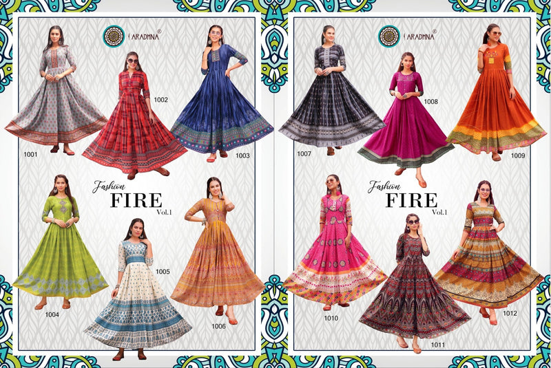 Aradhna Fashion Vol 1 Cotton With  Fancy Designer Kurti