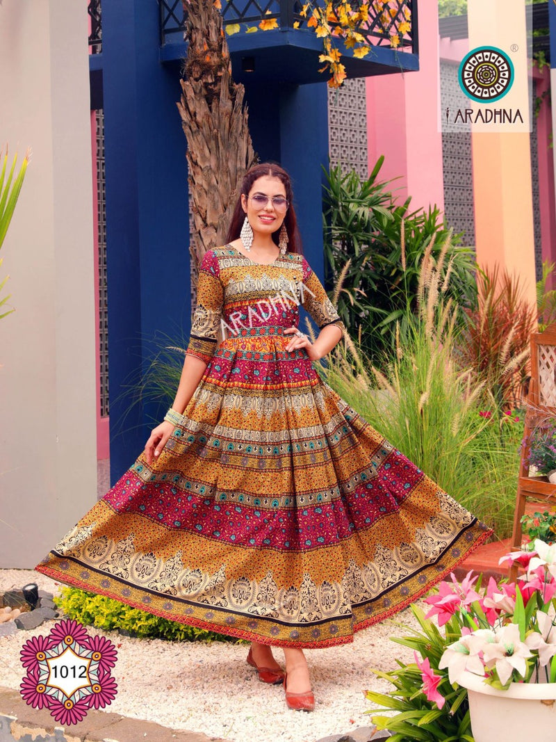 Aradhna Fashion Vol 1 Cotton With  Fancy Designer Kurti