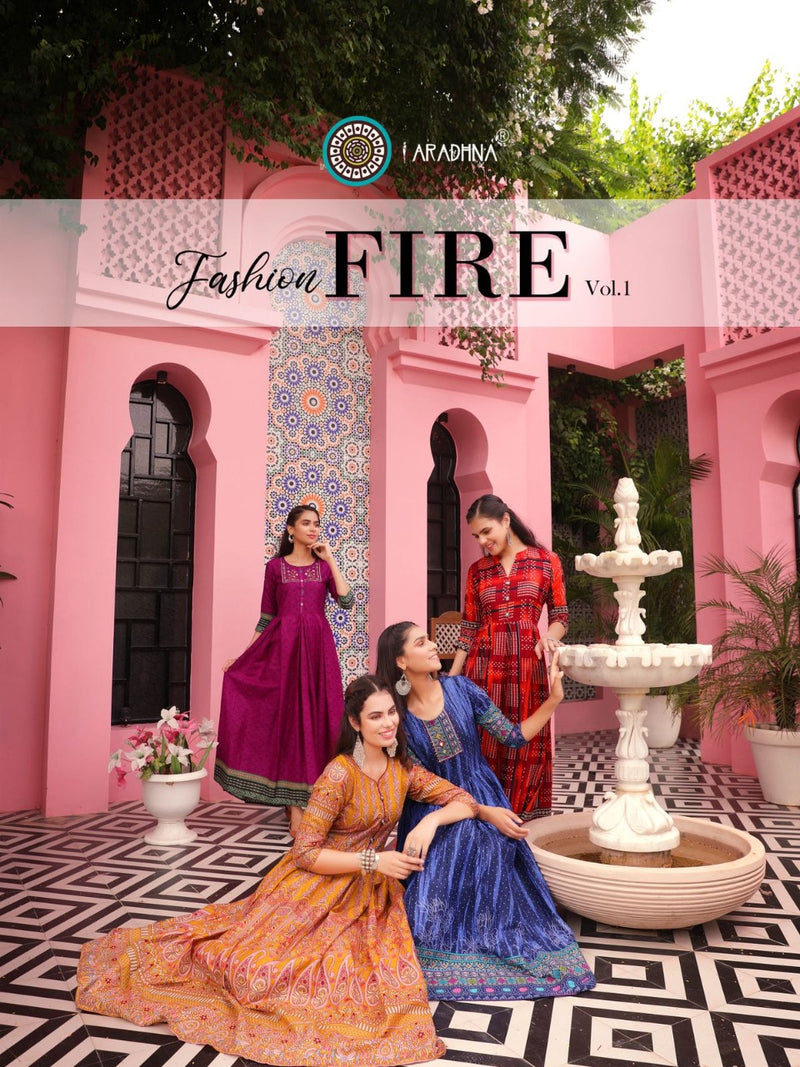 Aradhna Fashion Vol 1 Cotton With  Fancy Designer Kurti