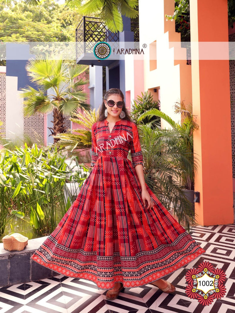 Aradhna Fashion Vol 1 Cotton With  Fancy Designer Kurti