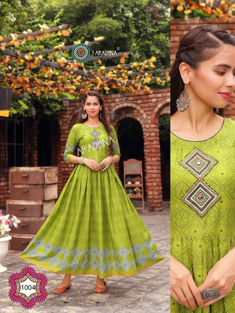Aradhna Fashion Vol 1 Cotton With  Fancy Designer Kurti