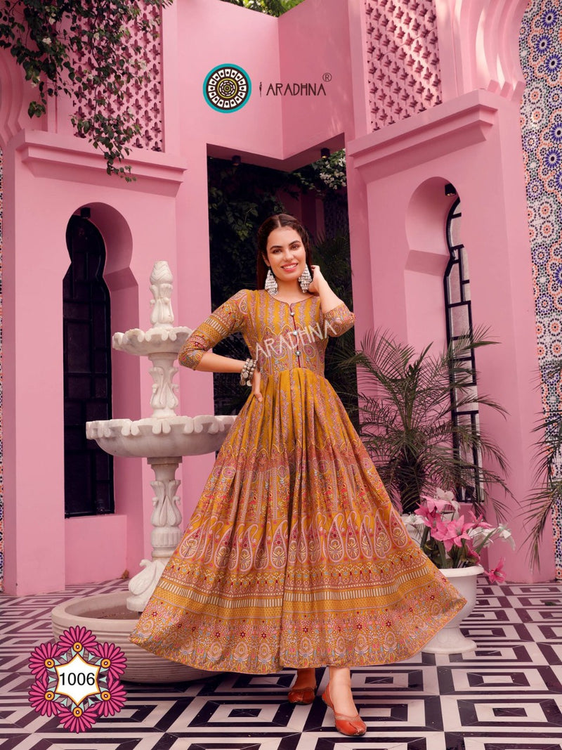 Aradhna Fashion Vol 1 Cotton With  Fancy Designer Kurti