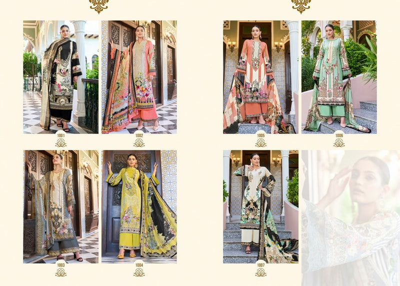 Noorie Dno 1001 To 1007 Cotton Printed With Embroidery Work Stylish Designer Pakistani Salwar Kameez