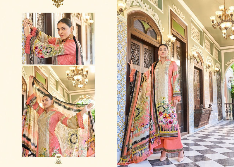 Noorie Dno 1001 To 1007 Cotton Printed With Embroidery Work Stylish Designer Pakistani Salwar Kameez