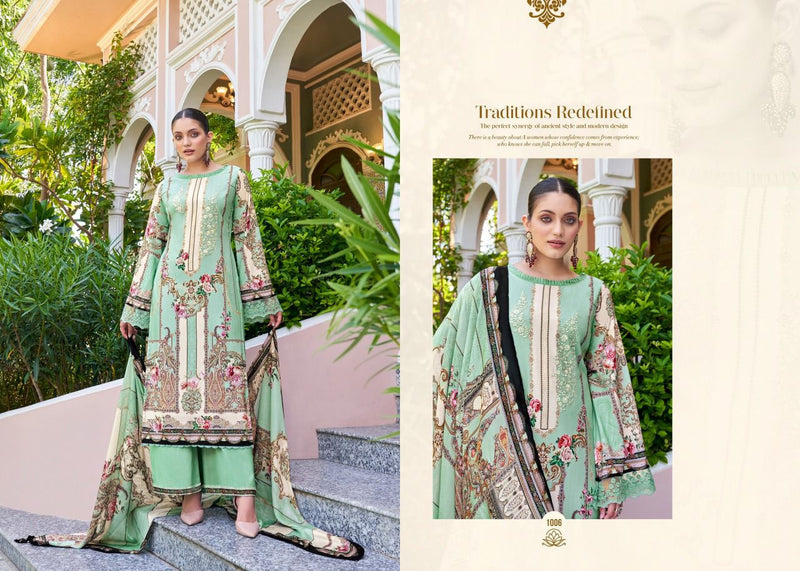 Noorie Dno 1001 To 1007 Cotton Printed With Embroidery Work Stylish Designer Pakistani Salwar Kameez