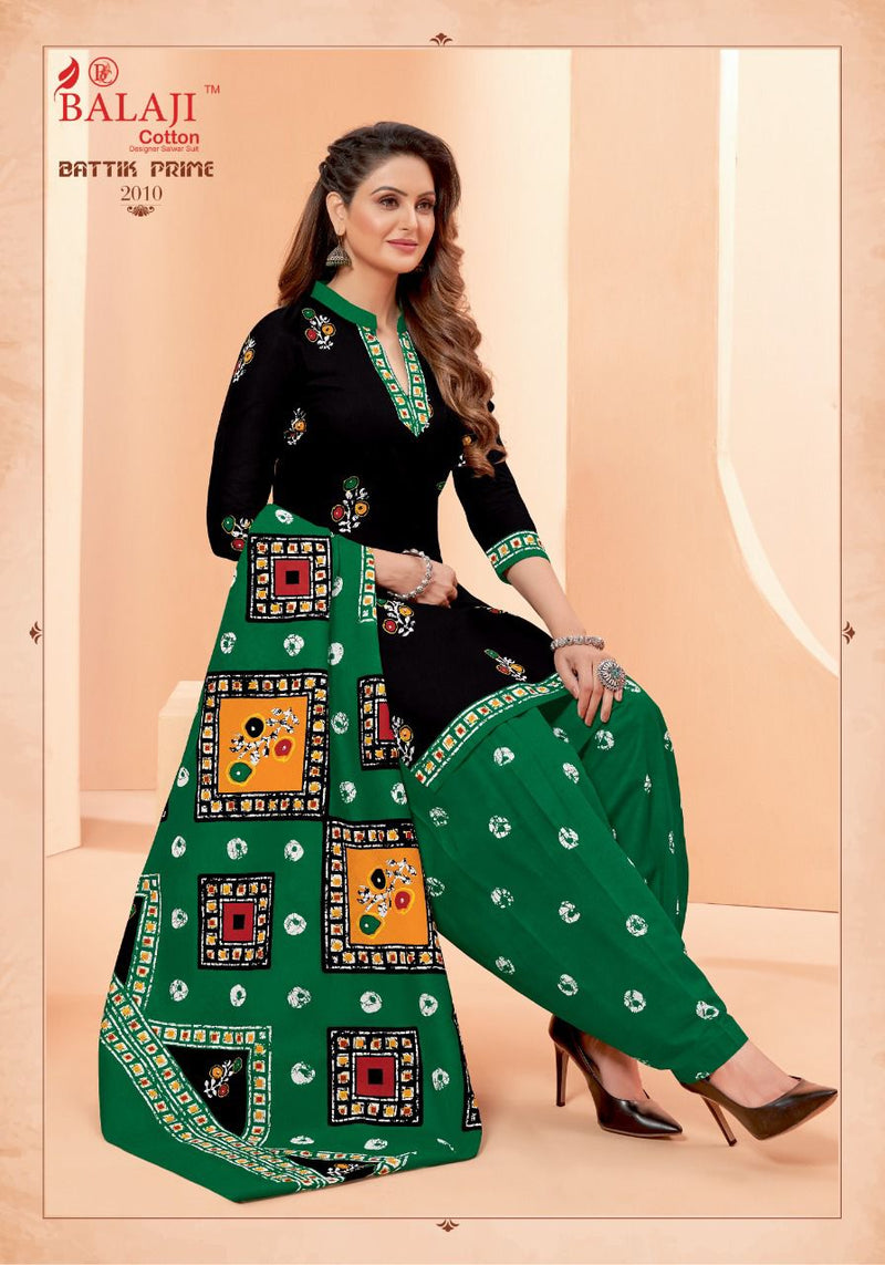 Balaji Cotton Battik Prime Vol 2 Cotton Patiyala Style Festive Wear Printed Patiyala Suits