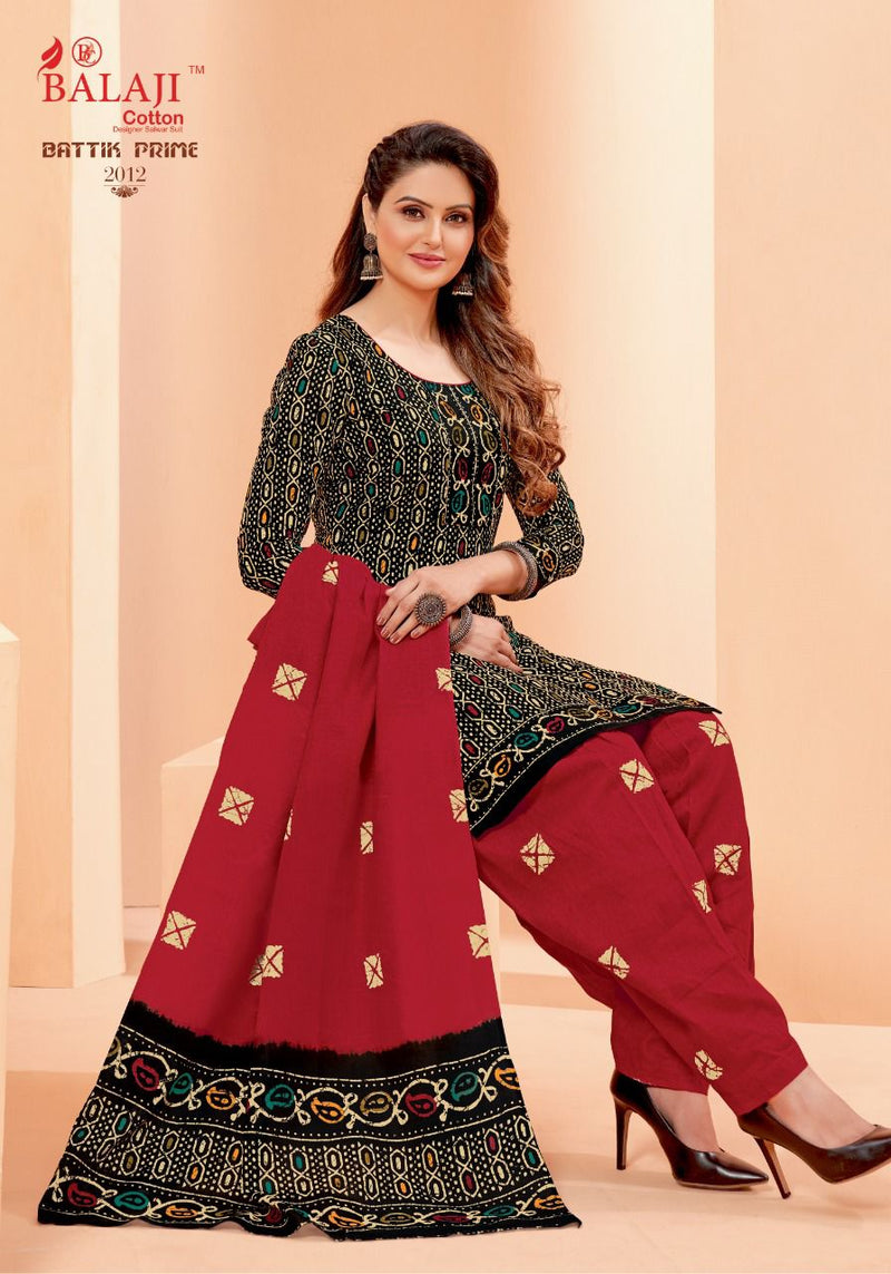Balaji Cotton Battik Prime Vol 2 Cotton Patiyala Style Festive Wear Printed Patiyala Suits