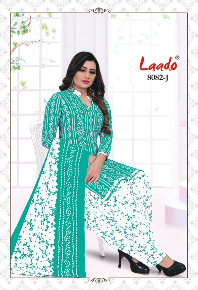 Laado Bandhani 8082 Pure Cotton Patiyala Style Printed Festive Wear Salwar Suits