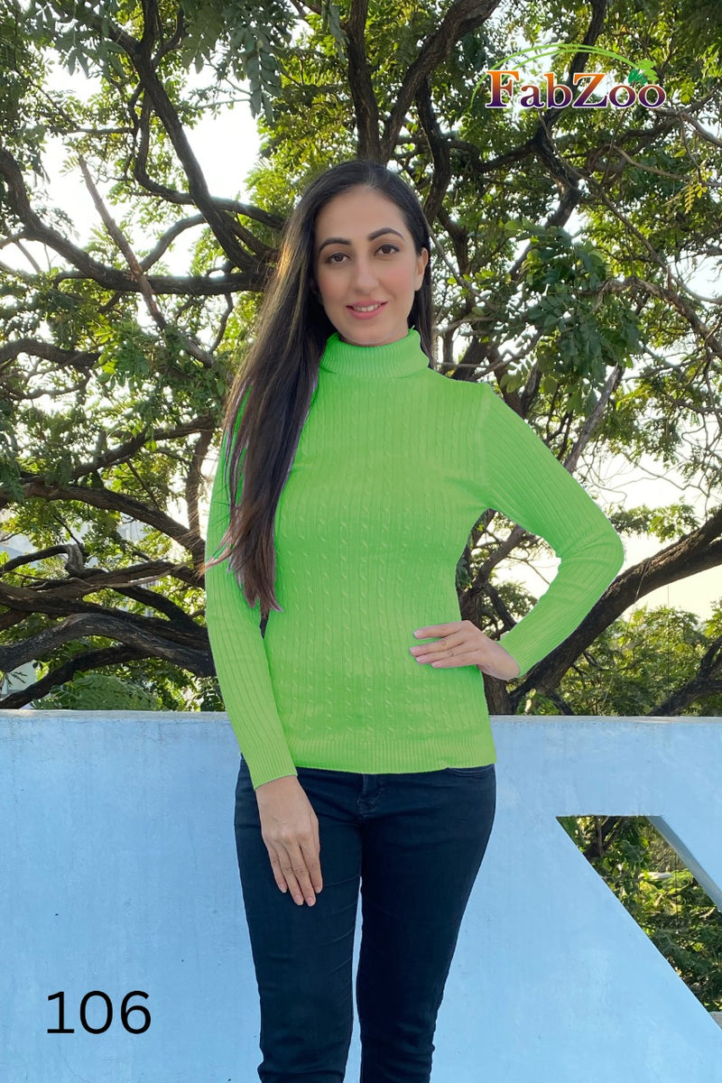 Fabzoo Barbie Wool With Fancy Winter Wear Stylish Designer Fancy Full Sleeves T shirts
