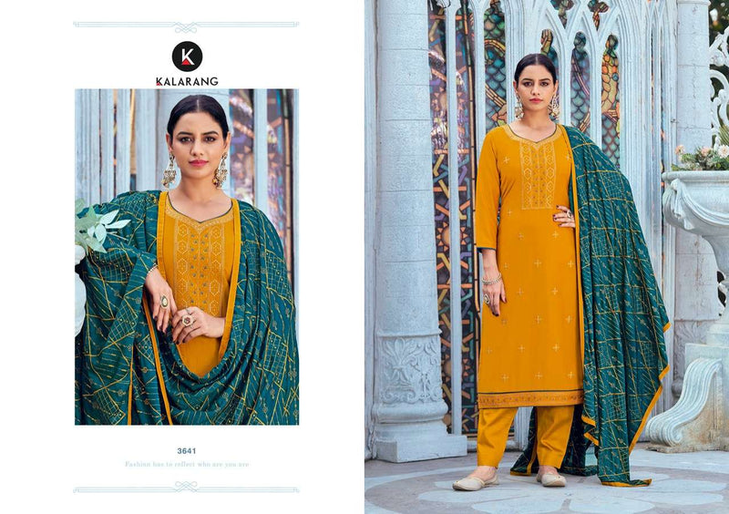 Kalarang Fashion Barkha Vol 2 Parampara Silk Fancy Festive Wear Salwar Suits