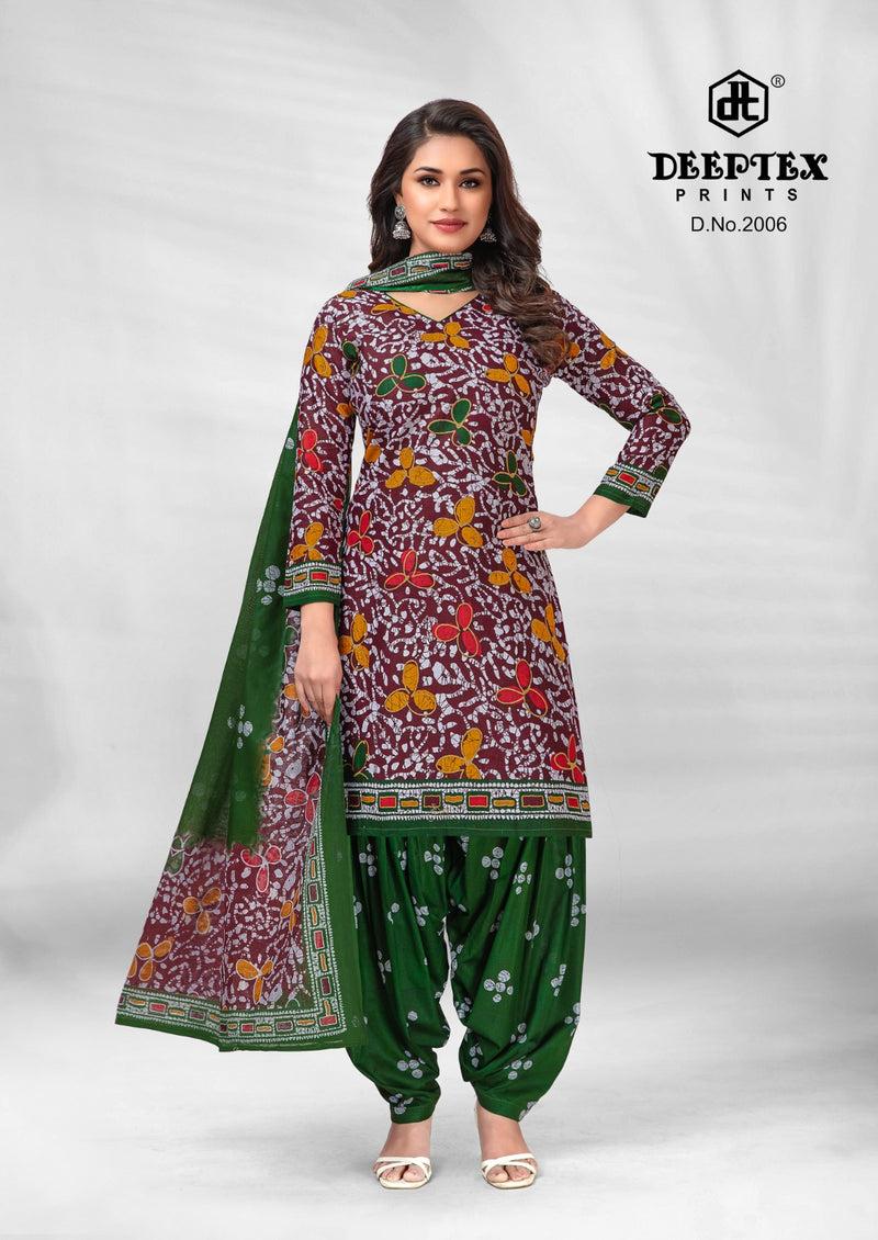 Deeptex Prints Batik Plus Vol 20 Cotton Printed Designer Salwar Kameez