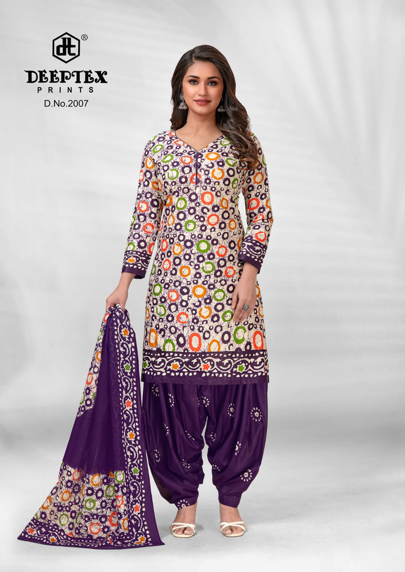 Deeptex Prints Batik Plus Vol 20 Cotton Printed Designer Salwar Kameez