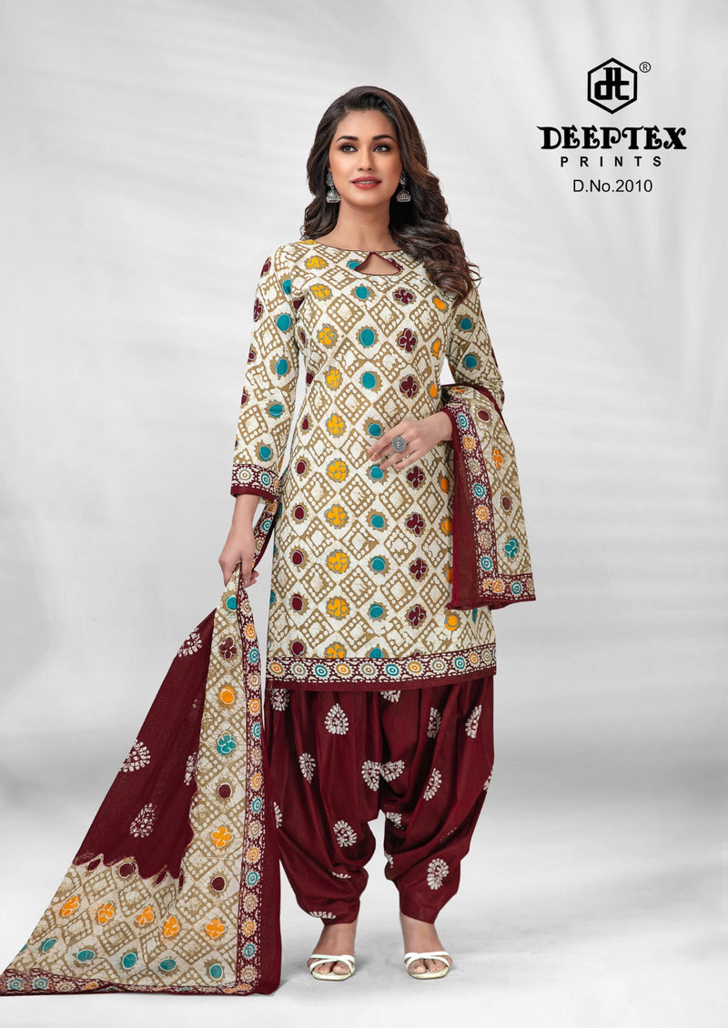 Deeptex Prints Batik Plus Vol 20 Cotton Printed Designer Salwar Kameez