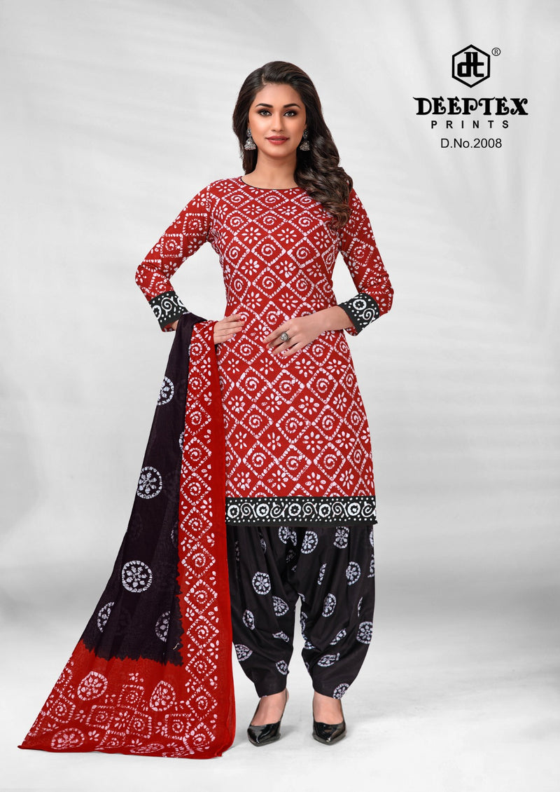 Deeptex Prints Batik Plus Vol 20 Cotton Printed Designer Salwar Kameez