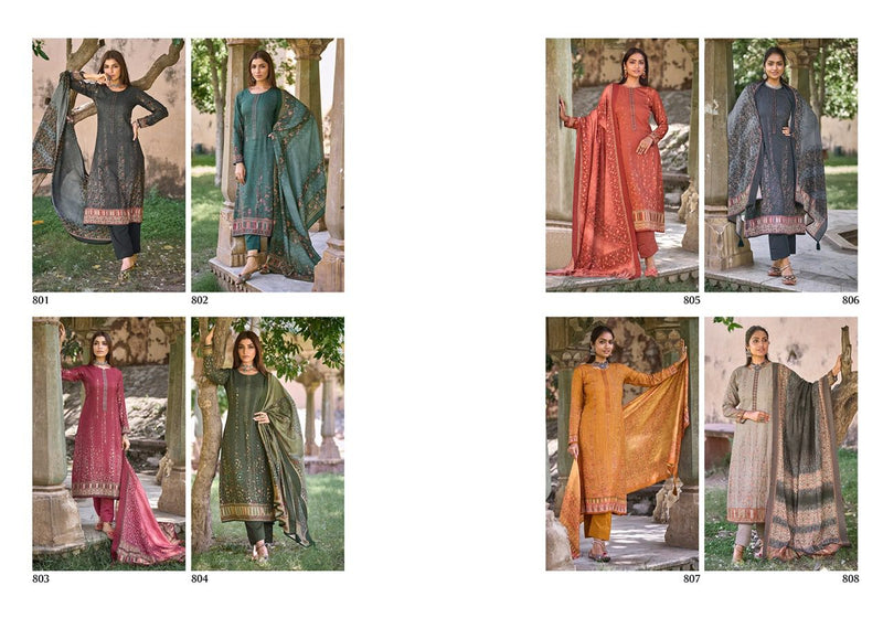Sadhana Fashion Be Shumaar Pashmina With Heavy Printed Work Stylish Designer Casual Wear Salwar Kameez