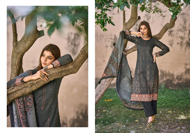 Sadhana Fashion Be Shumaar Pashmina With Heavy Printed Work Stylish Designer Casual Wear Salwar Kameez