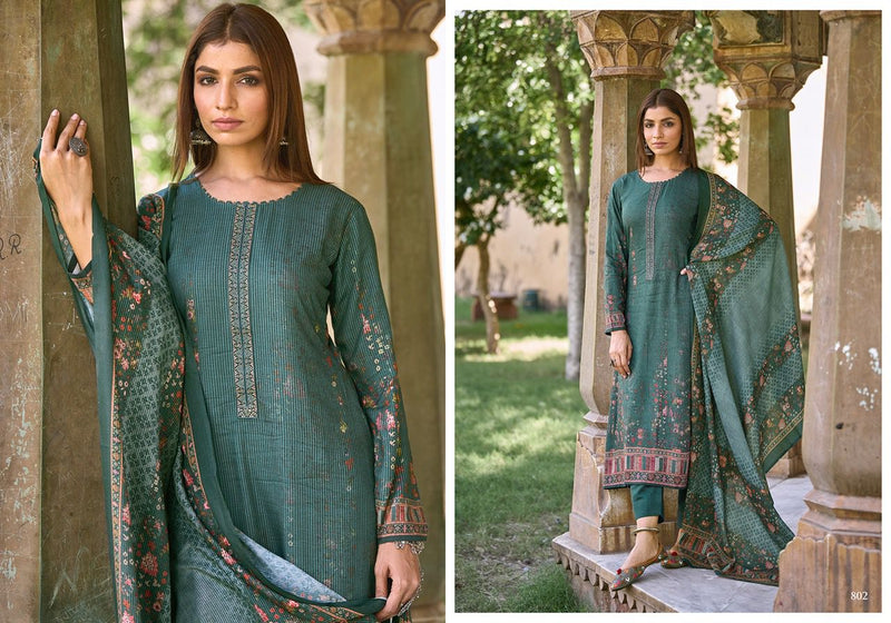 Sadhana Fashion Be Shumaar Pashmina With Heavy Printed Work Stylish Designer Casual Wear Salwar Kameez