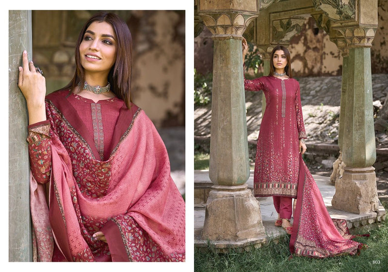 Sadhana Fashion Be Shumaar Pashmina With Heavy Printed Work Stylish Designer Casual Wear Salwar Kameez