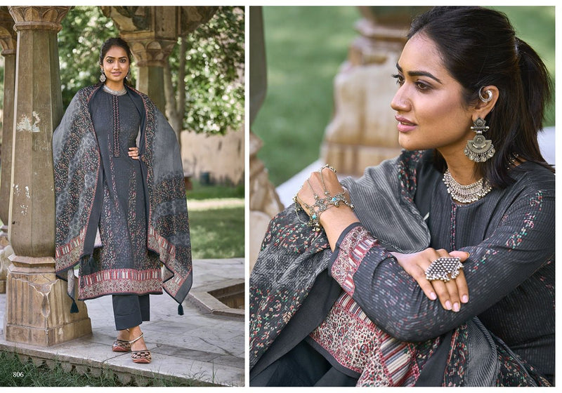 Sadhana Fashion Be Shumaar Pashmina With Heavy Printed Work Stylish Designer Casual Wear Salwar Kameez