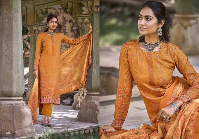 Sadhana Fashion Be Shumaar Pashmina With Heavy Printed Work Stylish Designer Casual Wear Salwar Kameez