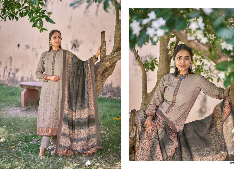 Sadhana Fashion Be Shumaar Pashmina With Heavy Printed Work Stylish Designer Casual Wear Salwar Kameez